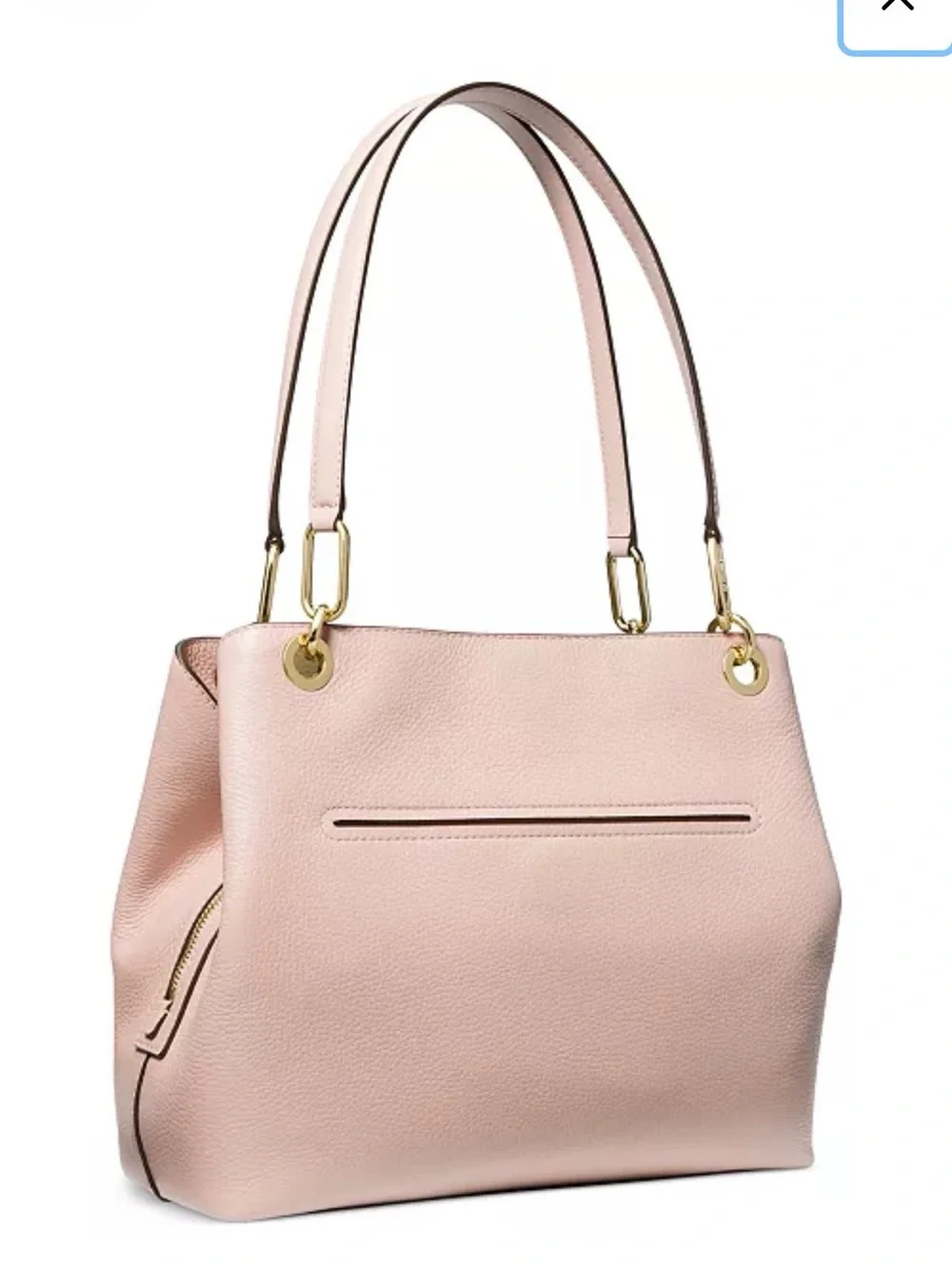 Michael Kors Kensington Large Soft Pink Pebbled Leather Tote NWT